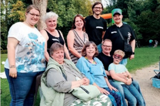 IG Niere Spende beim Sommerfest