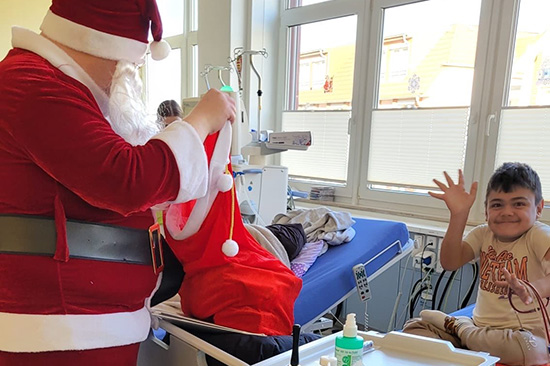 Nikolausbesuch im KNZ