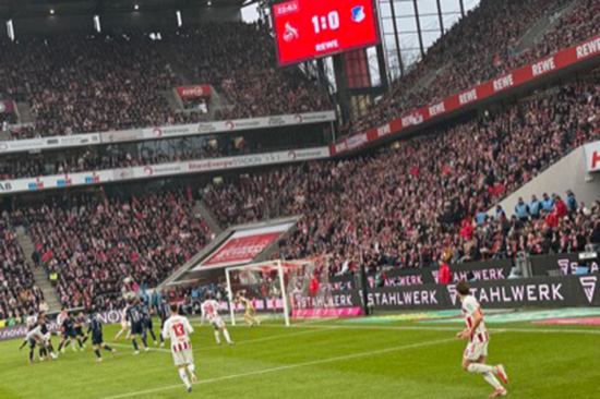 Besuch beim 1. FC Köln